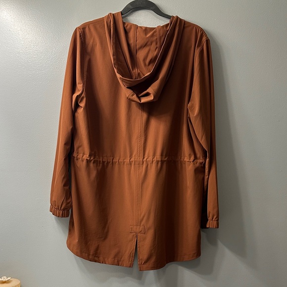 Christopher & Banks Rust Lightweight Jacket - Picture 3 of 5